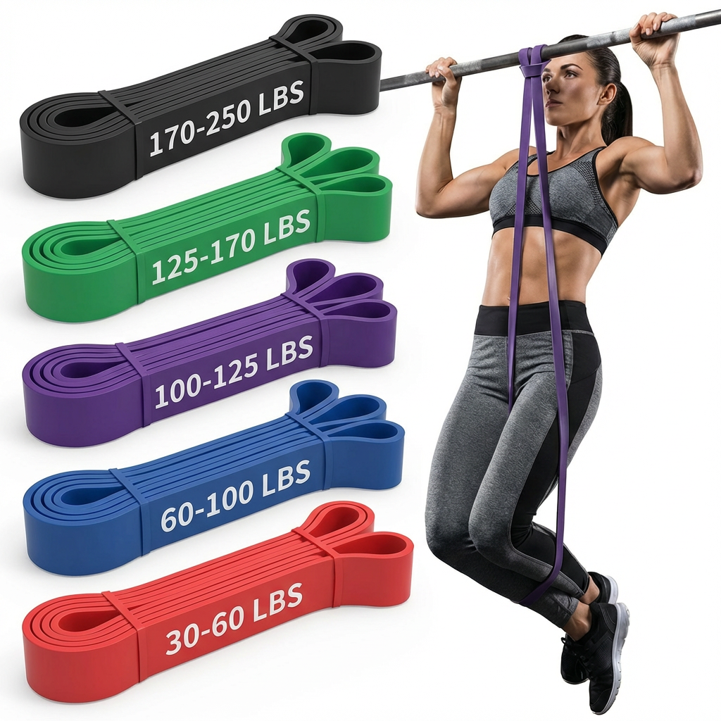 Pull Up Assist Band - HAPBEAR Bande di assistenza per trazioni