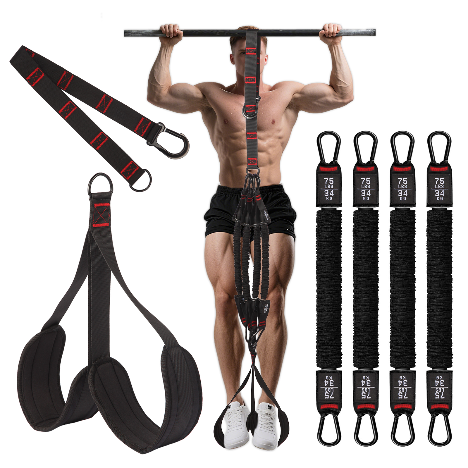 Pull Up Assist Band - Fasce di assistenza per trazioni 260