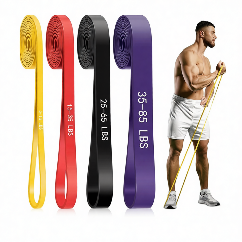 Pull Up Assist Band - Fasce Elastiche di Resistenza in TPE,