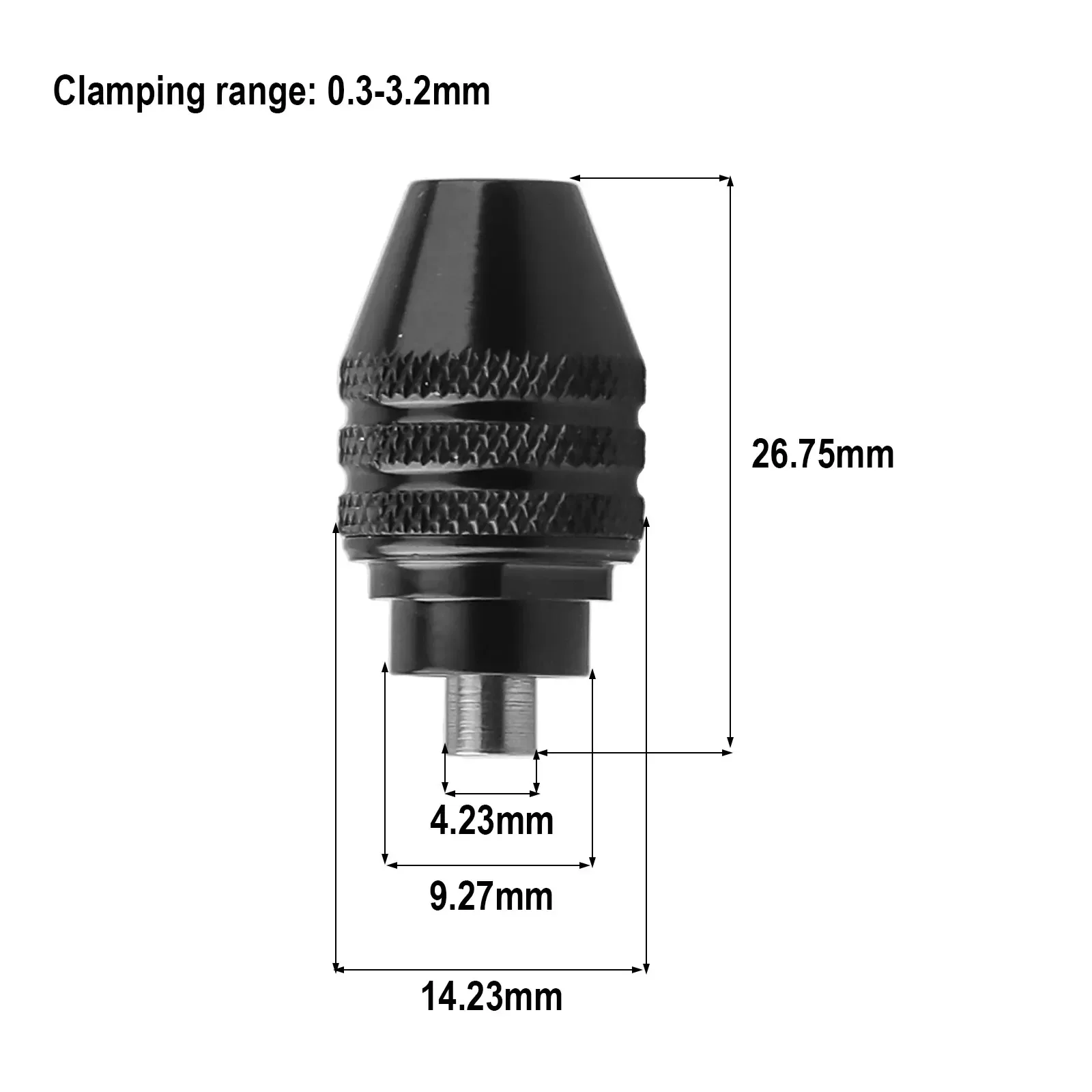 Crossfit Machine - 1pc 0.3-3.2mm Multi Trapano Mandrino Per