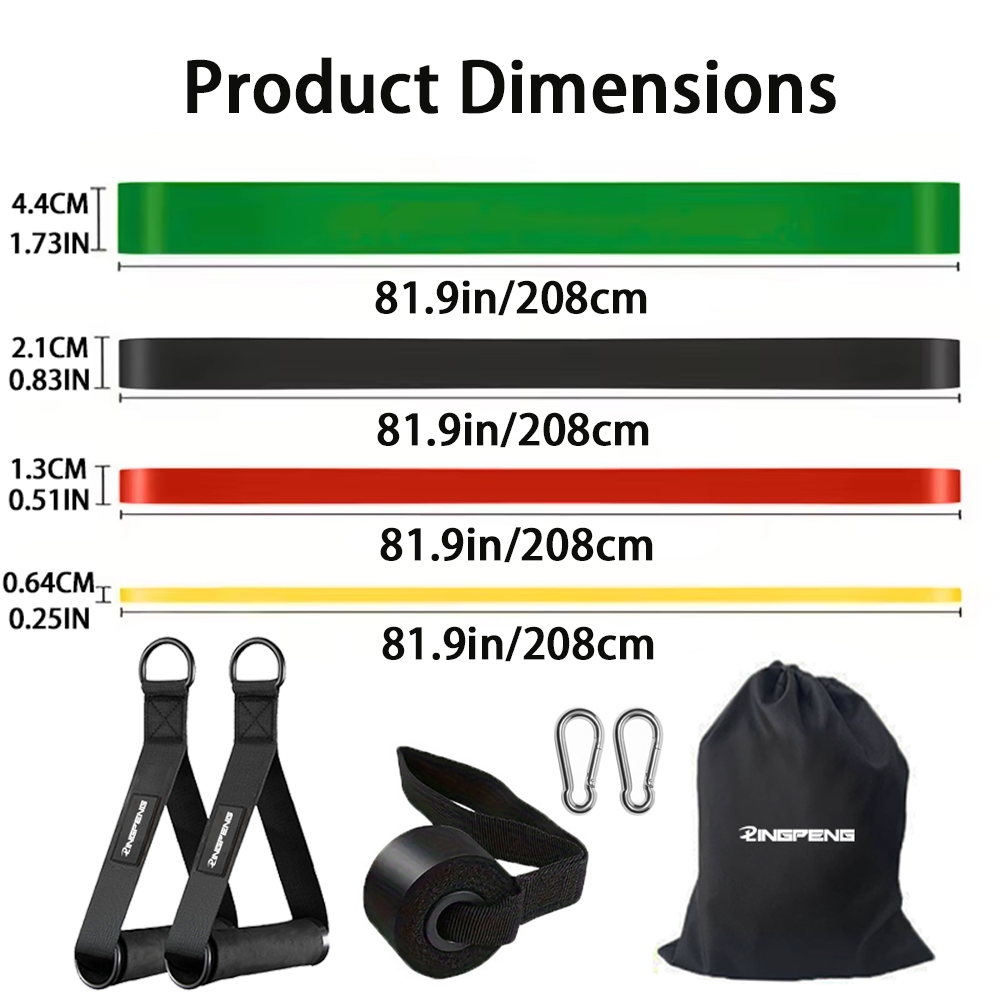 Set di 10 Fasce di Resistenza  - Pull Up Assist Band recensione e prezzo